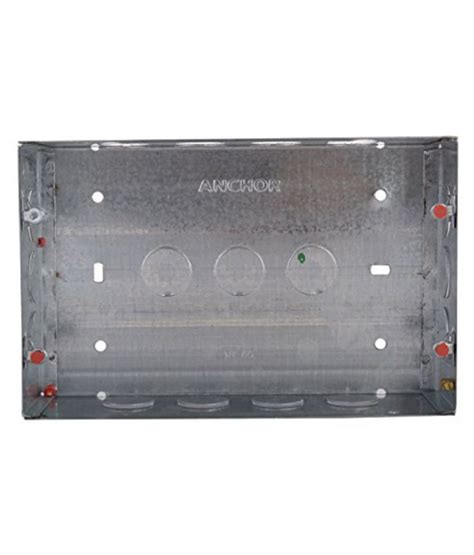 12 m metal box|ANCHOR Roma 12 Module Metal GI Box, Standard .